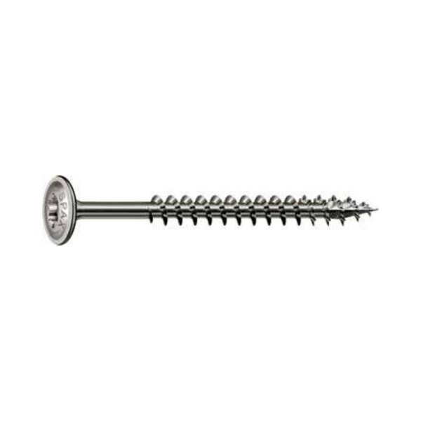 SpaxW 6x80 Stainless Steel Washer head T-30
